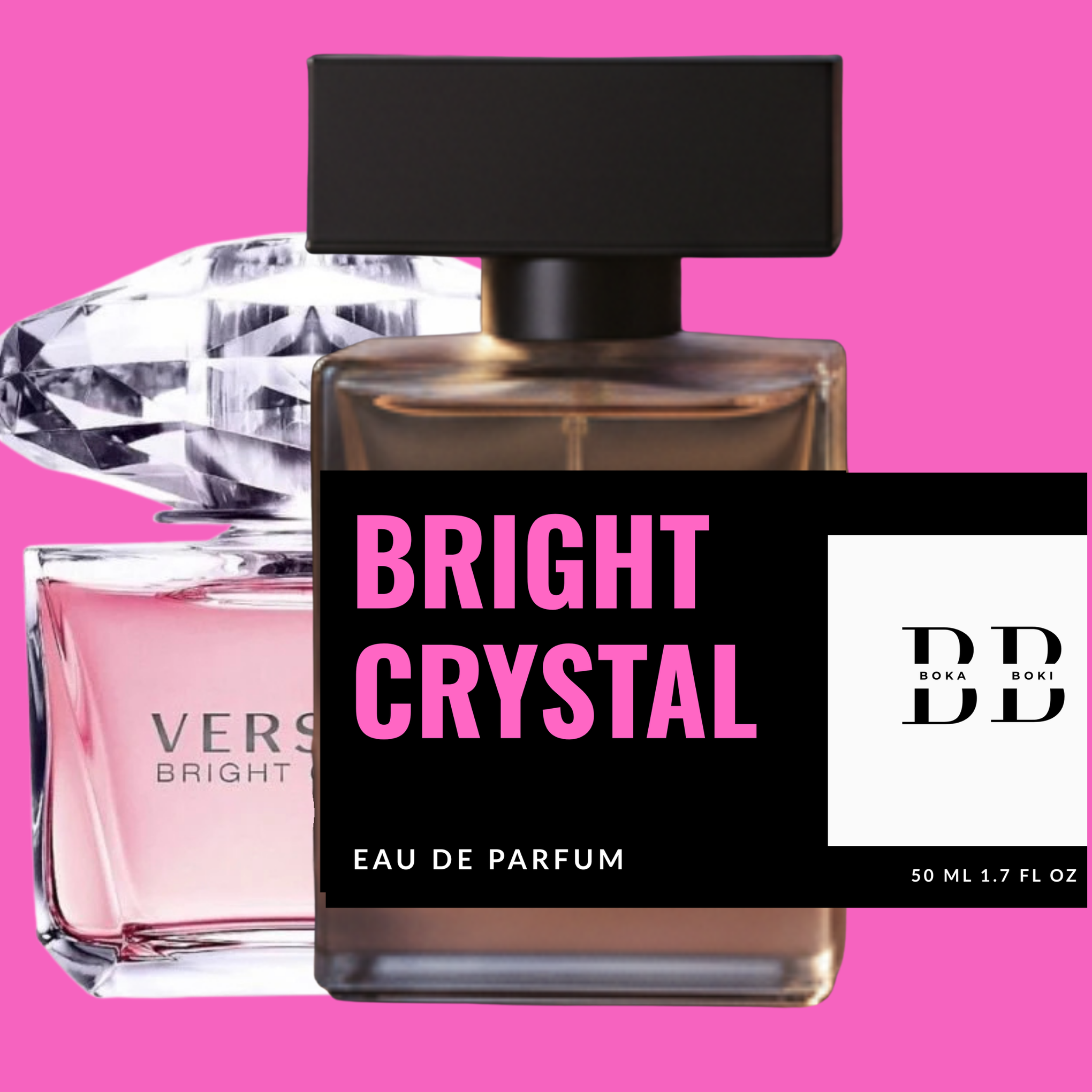 V*RSACE Bright Crystal Inspired Perfume - Long Lasting Perfume 50 ml | Boka Boki