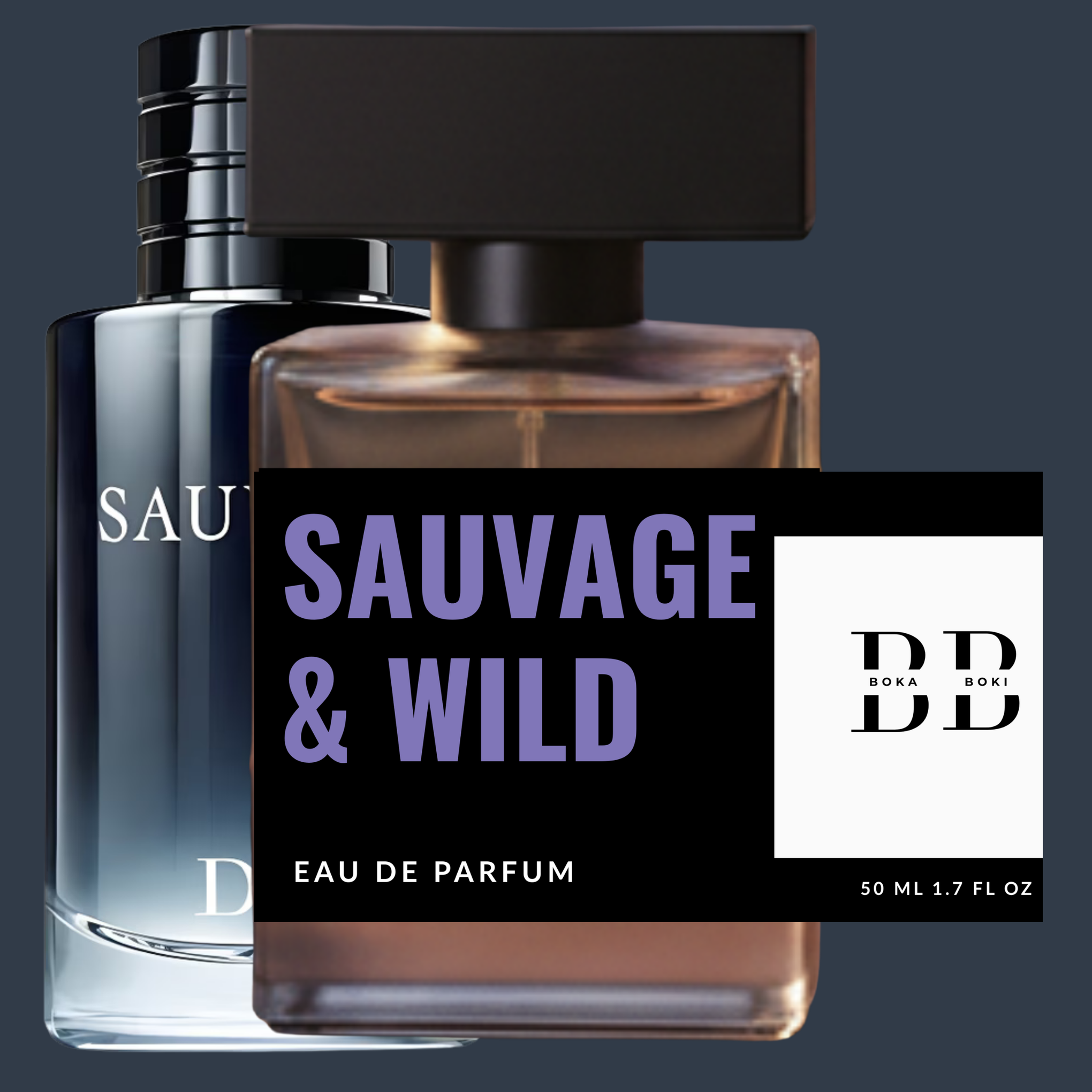 Di*r Sauvage Inspired Perfume - Long Lasting Perfume 50 ml | Boka Boki