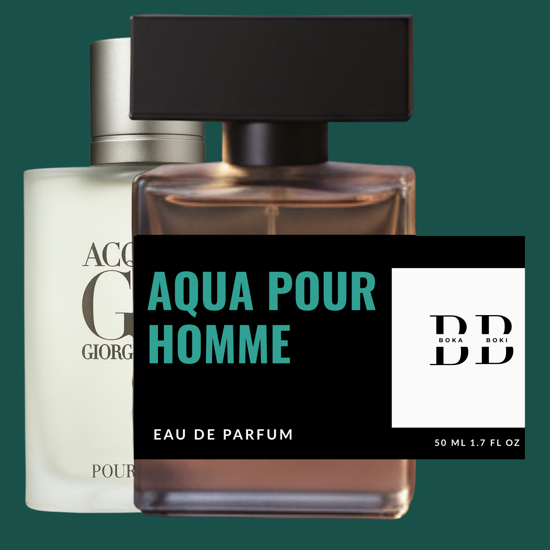 G*orgio Arm*ni Acqua Pour Homme Inspired Perfume - Long Lasting Perfume 50 ml | Boka Boki