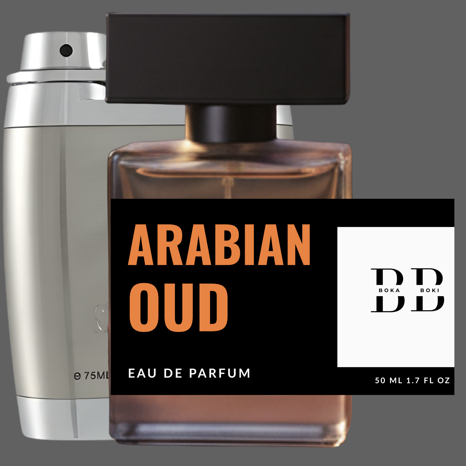 S*lid Arabian Oud Inspired Perfume - Long Lasting Perfume 50 ml | Boka Boki