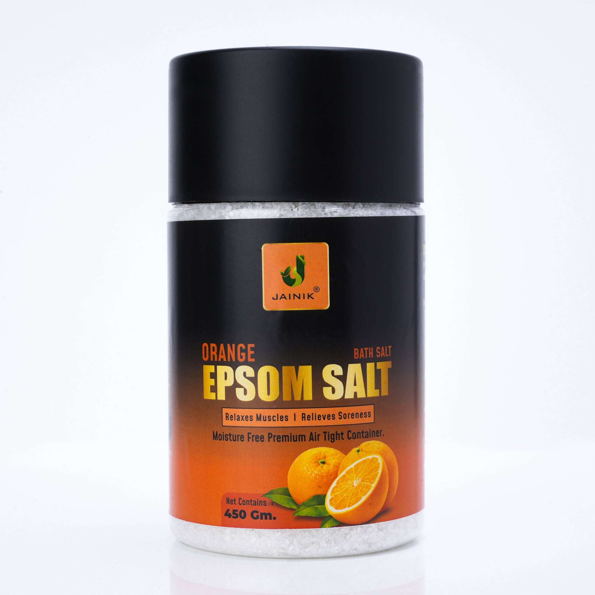Orange Bath/Epsom Salt & Magnesium Sulphate For Muscle Relaxation