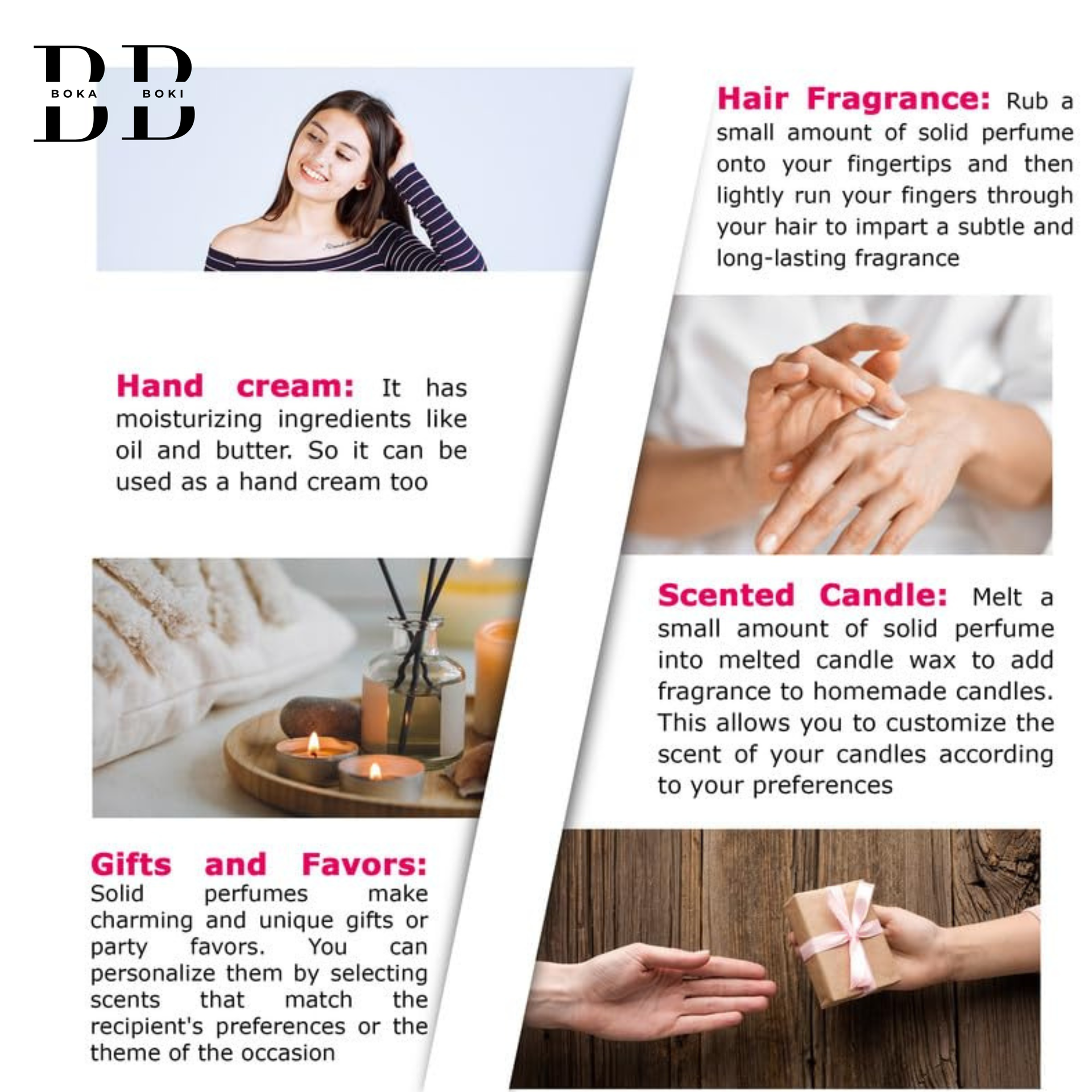 Solid Perfume Alcohol Free-Pocket Friendly&Easy Apply,Unisex Gifting Collection