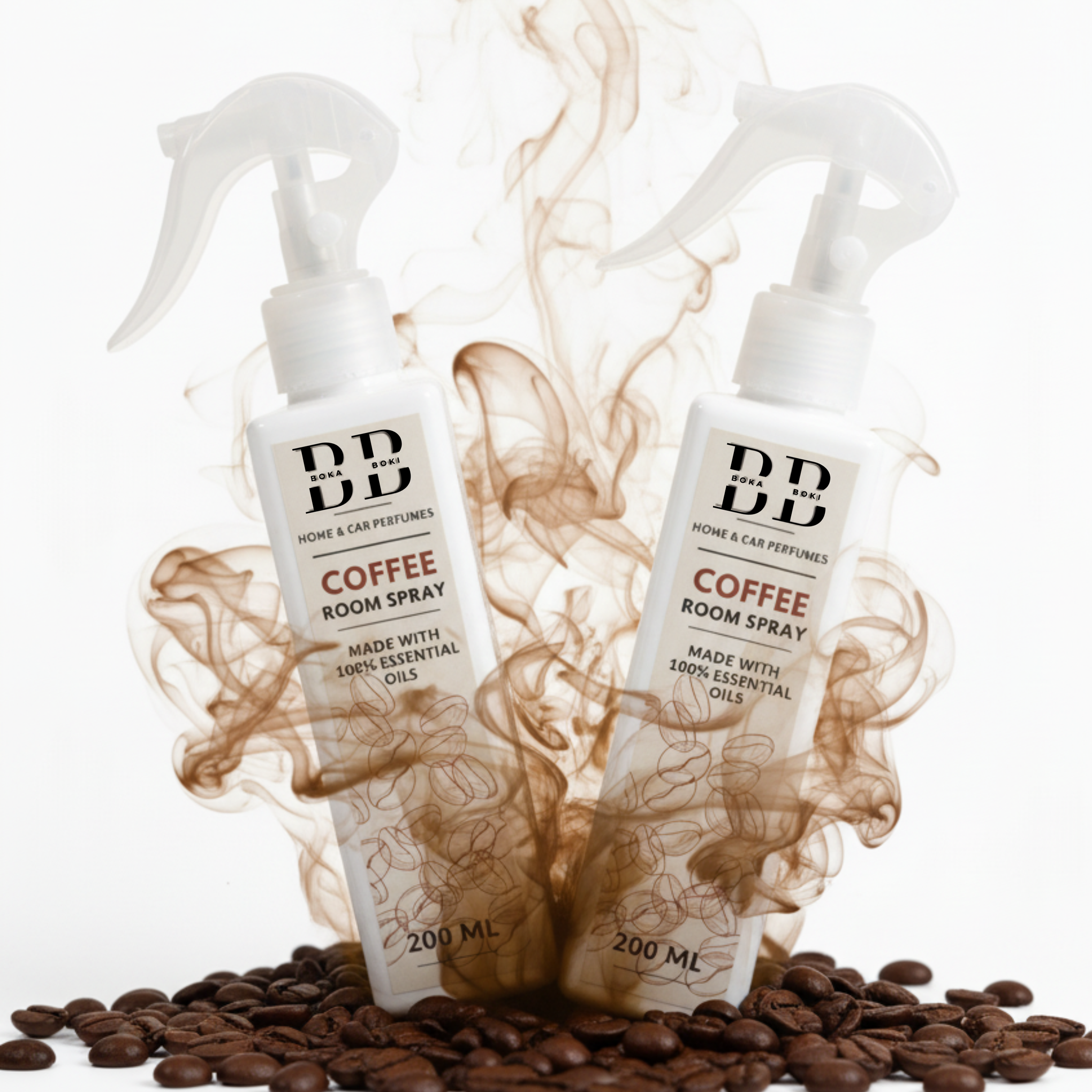 Long-Lasting Coffee Pack Of 2 Odour Eliminator for Home, Hotel Rooms, Toilet & Office Use