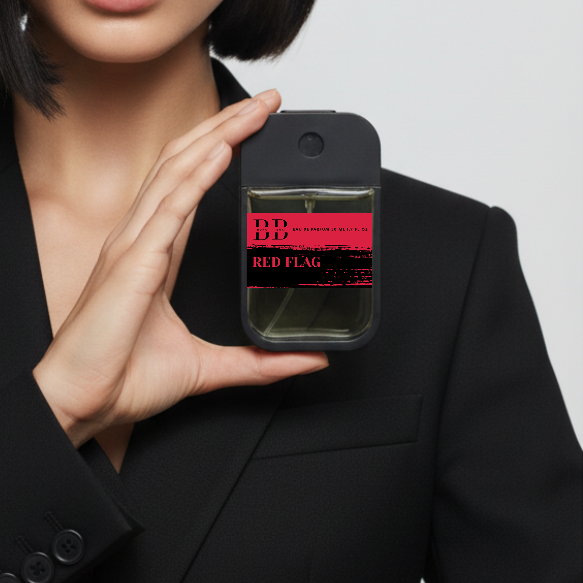 Boka Boki Red Flag Eau De Perfume 50 Ml Premium Pocket Size Handy Stylish Bottle