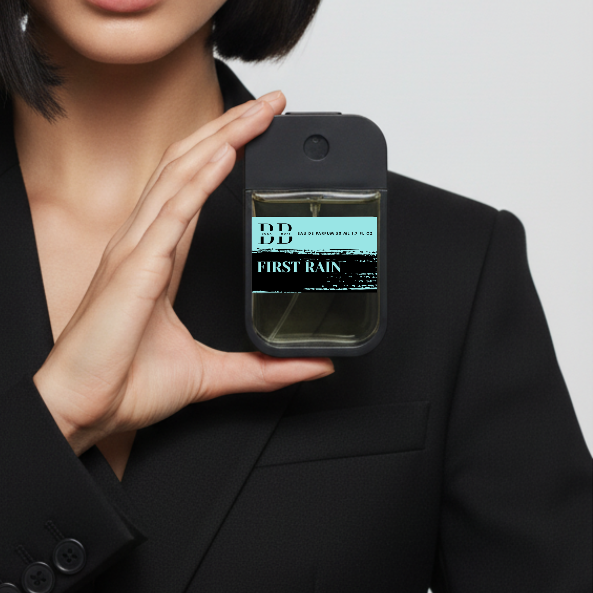Boka Boki First Rain Eau De Perfume 50 Ml Premium Pocket Size Handy Stylish Bottle