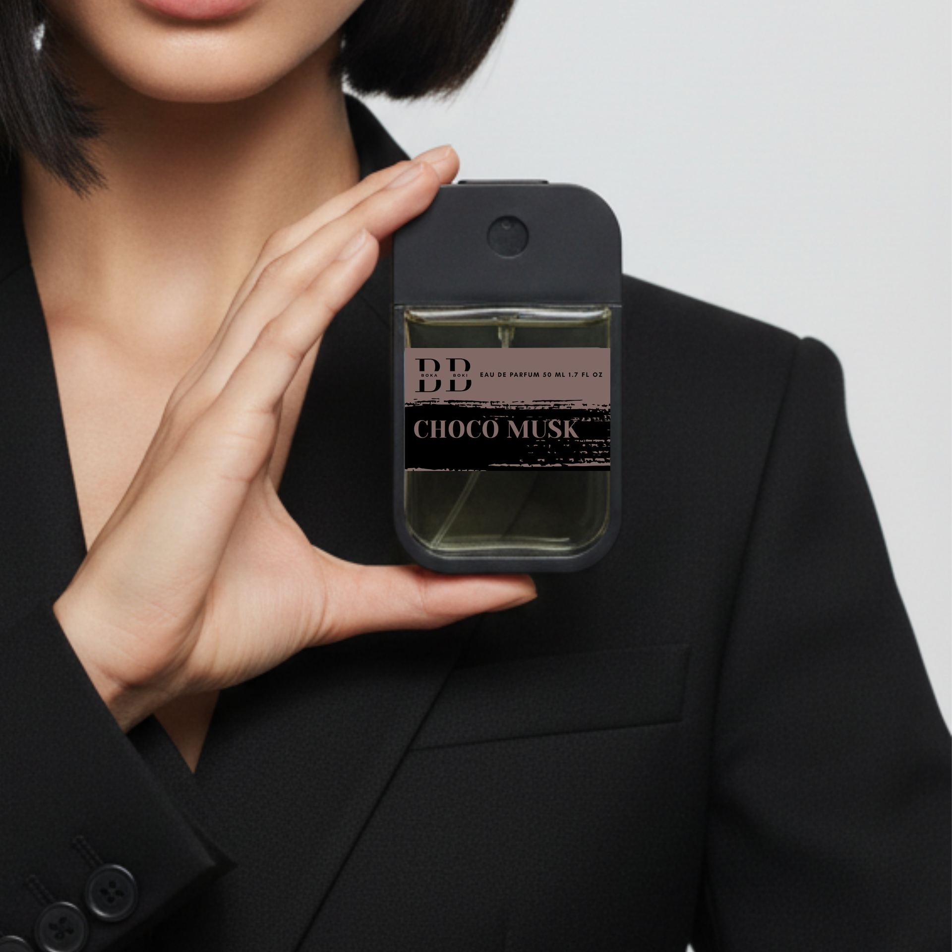 Boka Boki Choco Musk Eau De Perfume 50 Ml Premium Pocket Size Handy Stylish Bottle