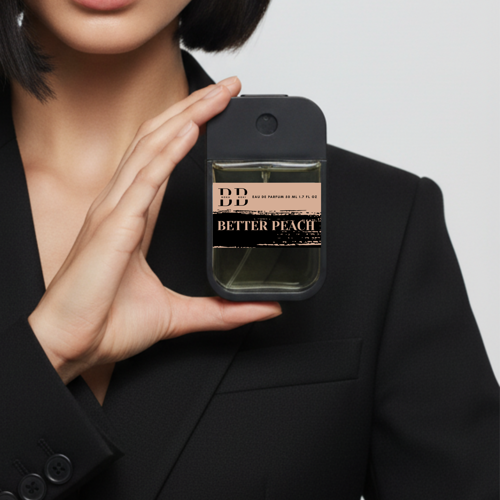 Boka Boki Better Peach Eau De Perfume 50 Ml Premium Pocket Size Handy Stylish Bottle