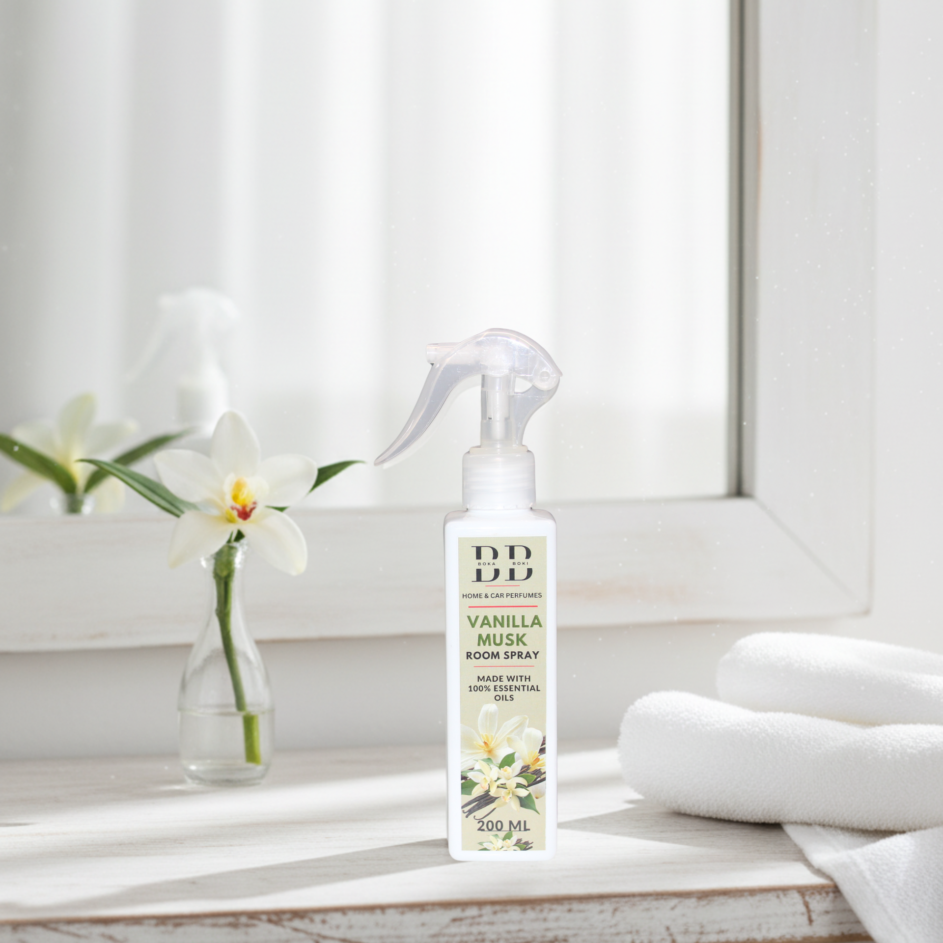 Long-Lasting vanila musk  Odour Eliminator for Home, Hotel Rooms, Toilet & Office Use