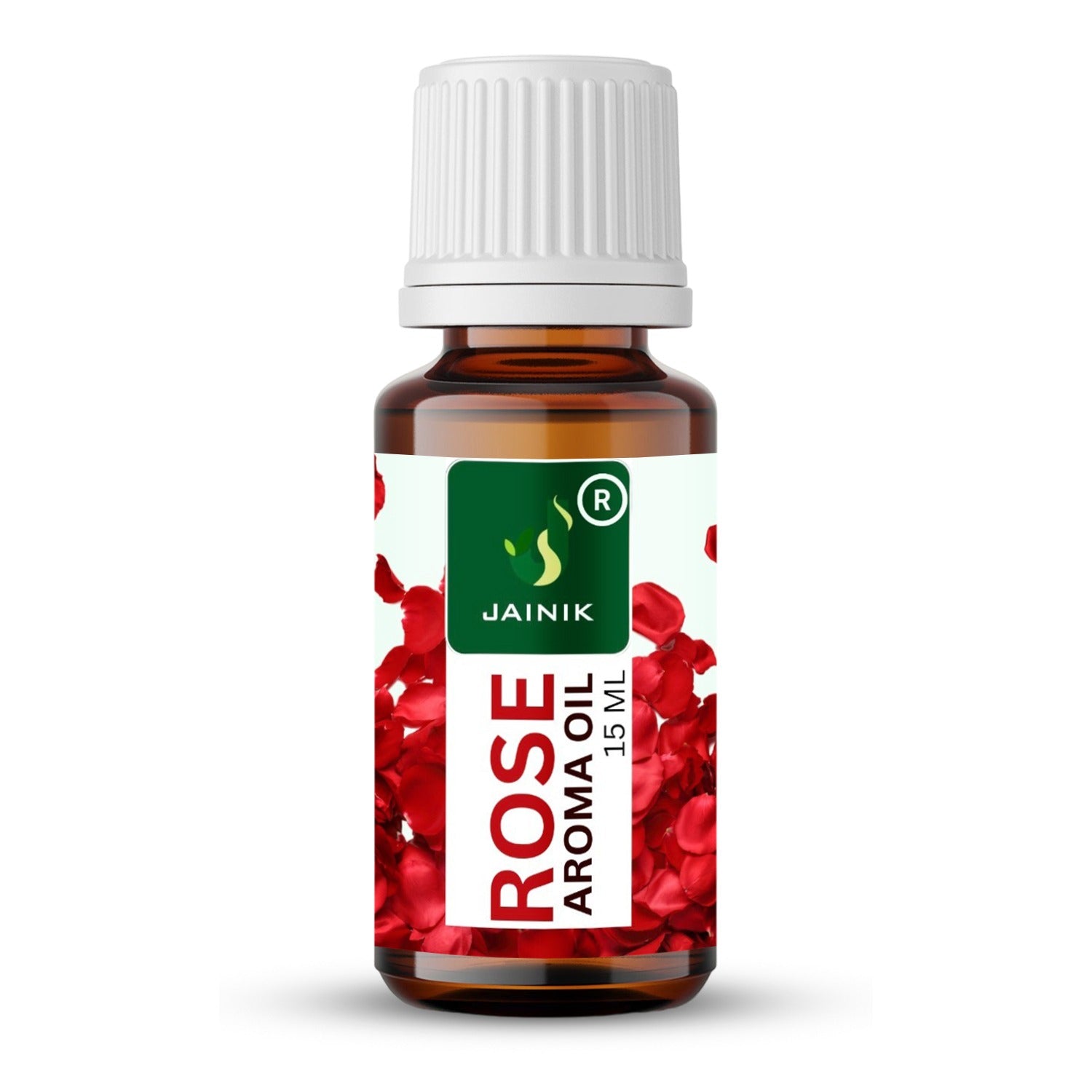 JAINIK ROSE AROMA OIL FOR DIFFUSER OIL,CANDLE MAKING ROOM SPRAY ,AND MANY MORE.15 ML