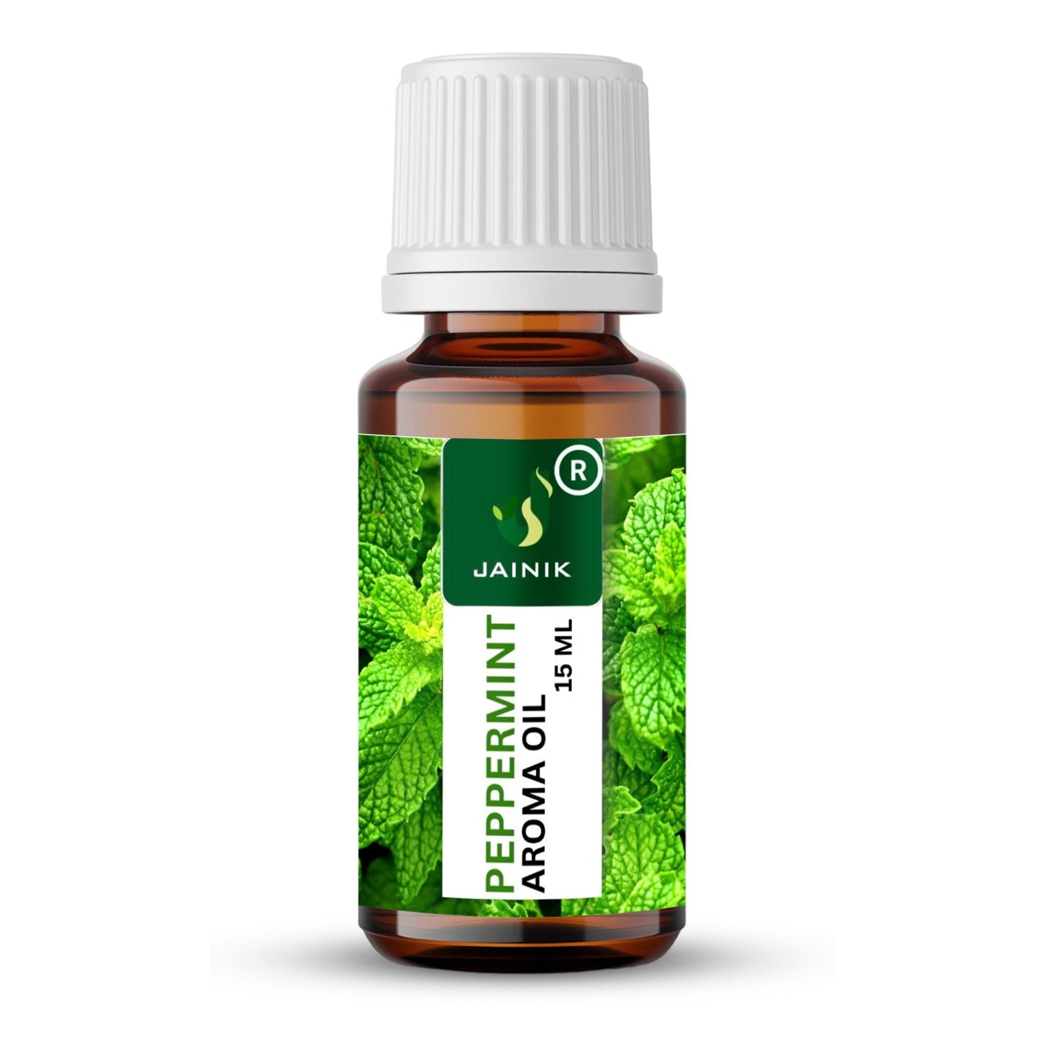 JAINIK PEPPERMINT AROMA OIL FOR DIFFUSER OIL,CANDLE MAKING ROOM SPRAY ,AND MANY MORE.15ML
