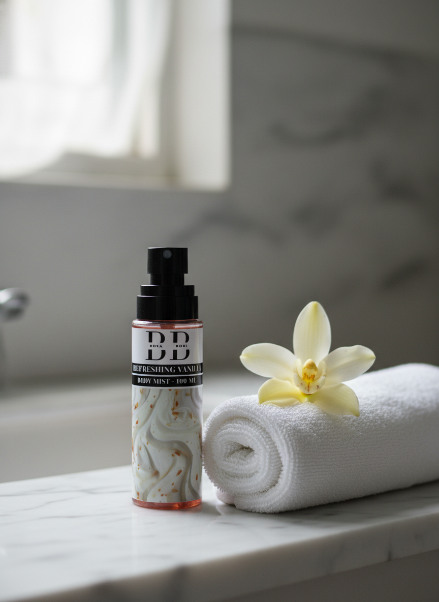 Refreshing Vanilla Body Mist, 100ml | Long-Lasting Premium Mist Spray for Women | Everyday Wear | Refreshing & Skin-Friendly