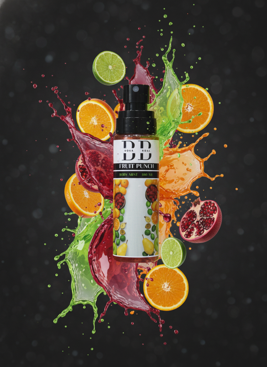 Fruit Punch Body Mist, 100ml | Long-Lasting Premium Mist Spray for Women | Everyday Wear | Refreshing & Skin-Friendly