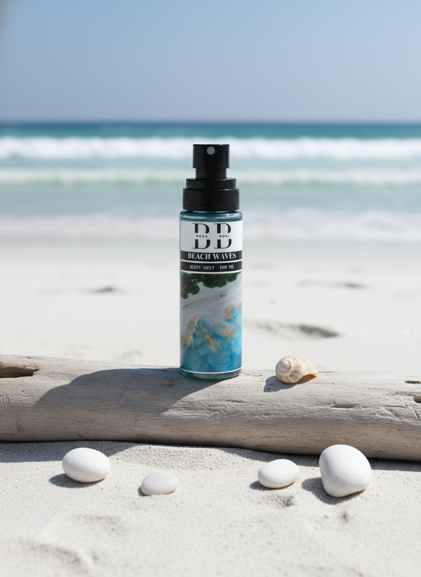 Beach Waves Body Mist, 100ml | Long-Lasting Premium Mist Spray for Women | Everyday Wear | Refreshing & Skin-Friendly