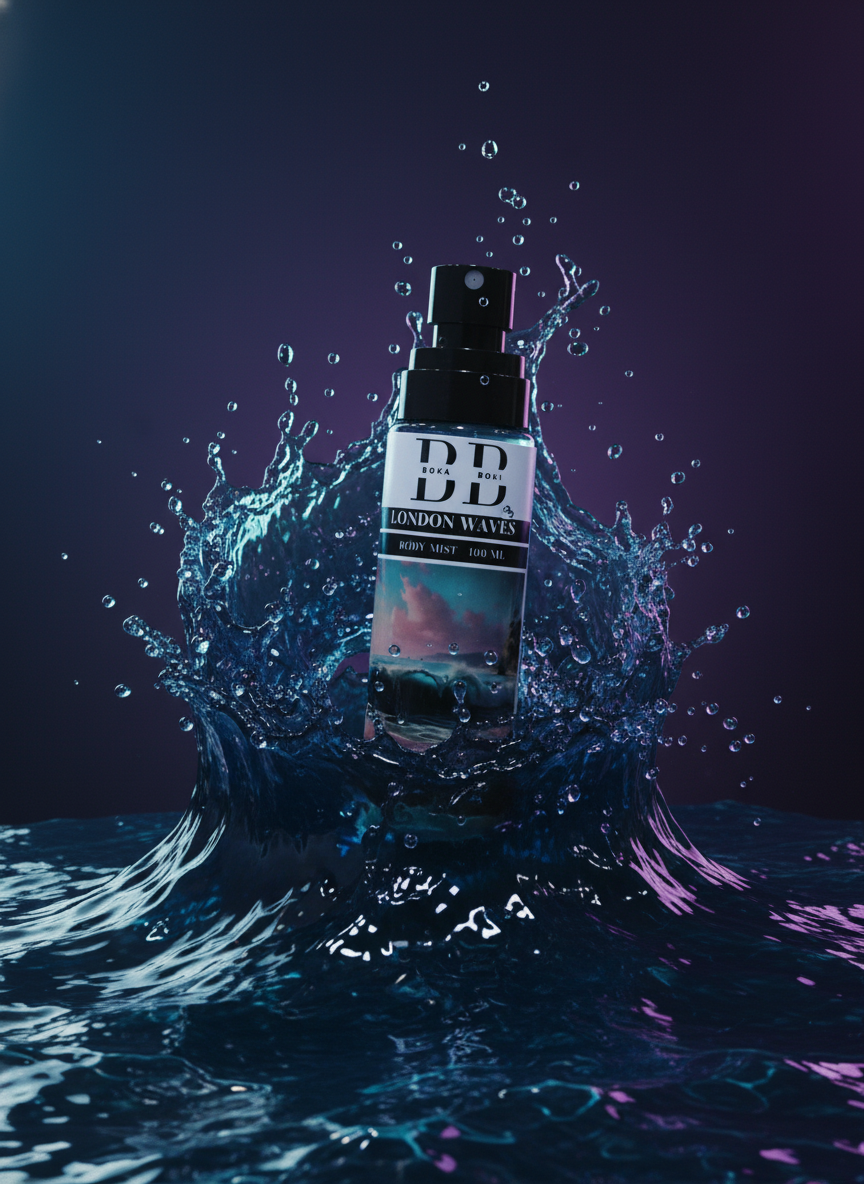 London Waves Body Mist, 100ml | Long-Lasting Premium Mist Spray for Women | Everyday Wear | Refreshing & Skin-Friendly