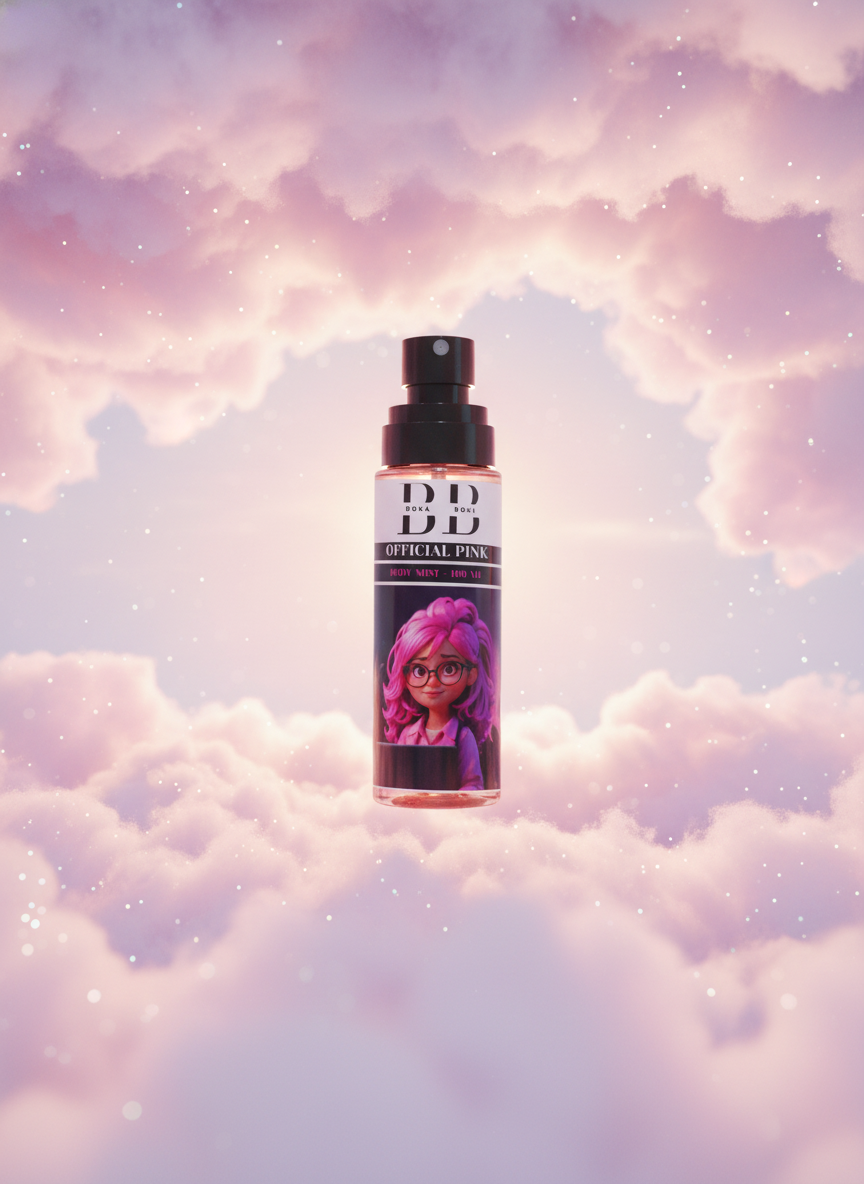 Official Pink Body Mist, 100ml | Long-Lasting Premium Mist Spray for Women | Everyday Wear | Refreshing & Skin-Friendly