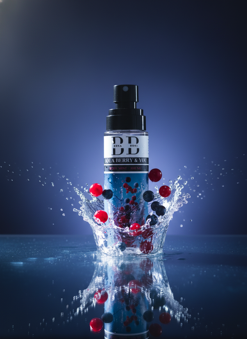 Aqua Berry & You Body Mist, 100ml | Long-Lasting Premium Mist Spray for Women | Everyday Wear | Refreshing & Skin-Friendly