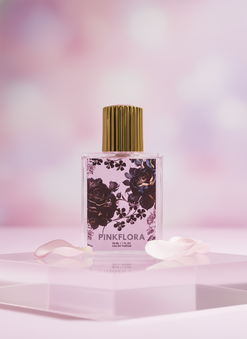 Pink Flora Premium & Affordable Sparkling Floral Fragrance For Her/Women | Best Giting Option For Her